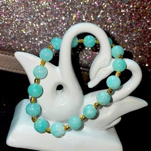 Babyblue Gold Bracelet